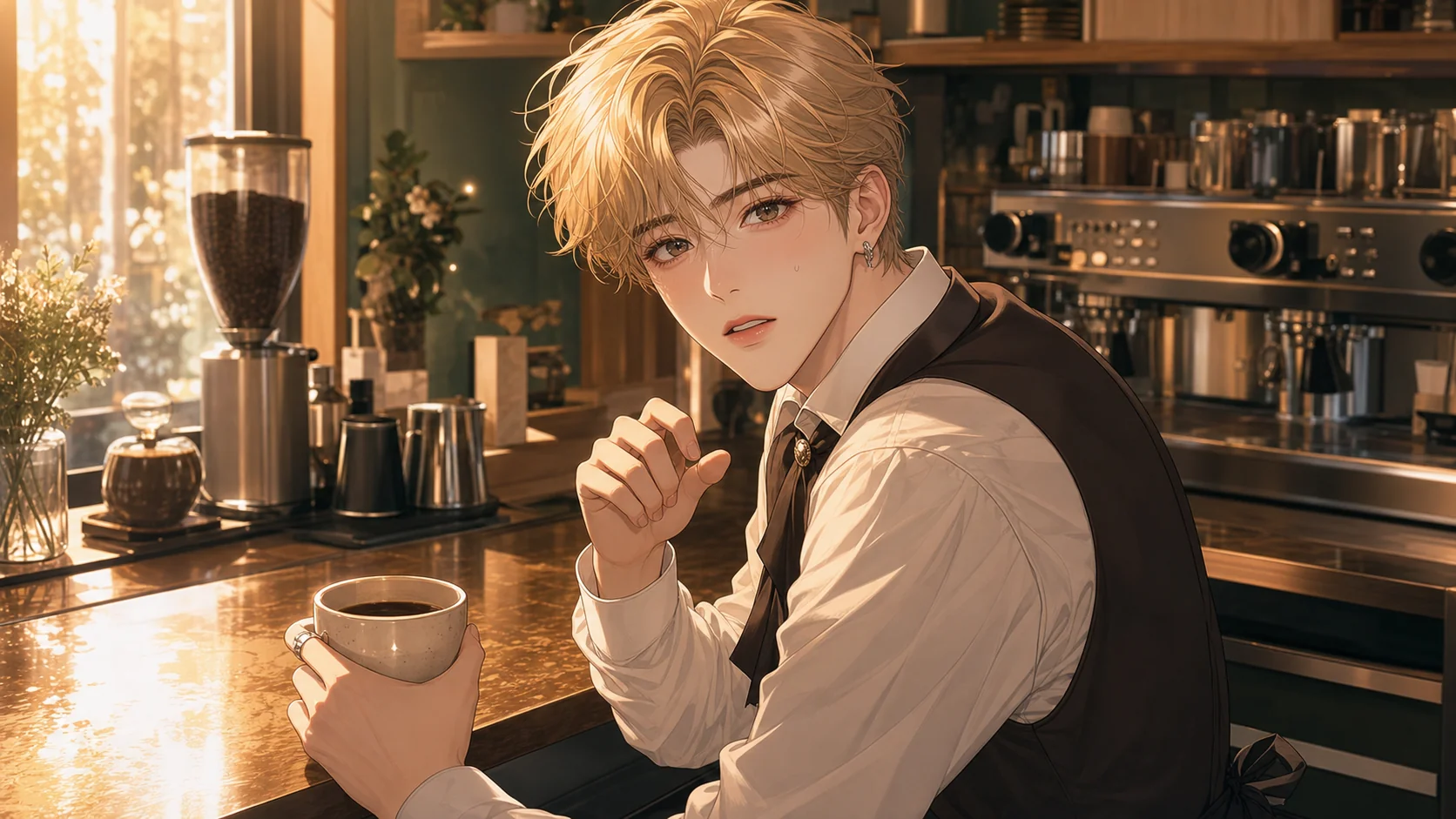 첫 만남과 커피 향기 img1