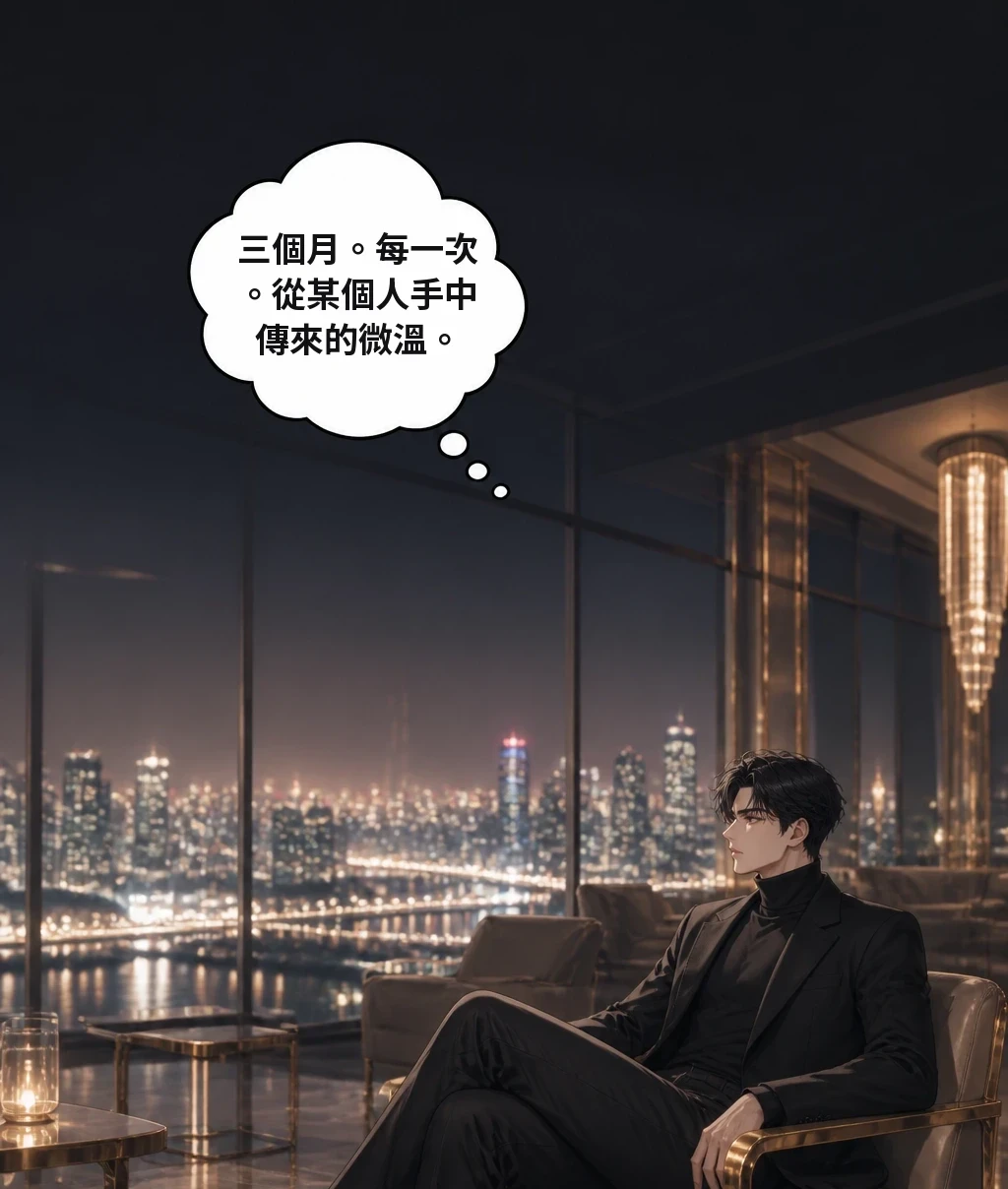 三個月。每一次。從某個人手中傳來的微溫。