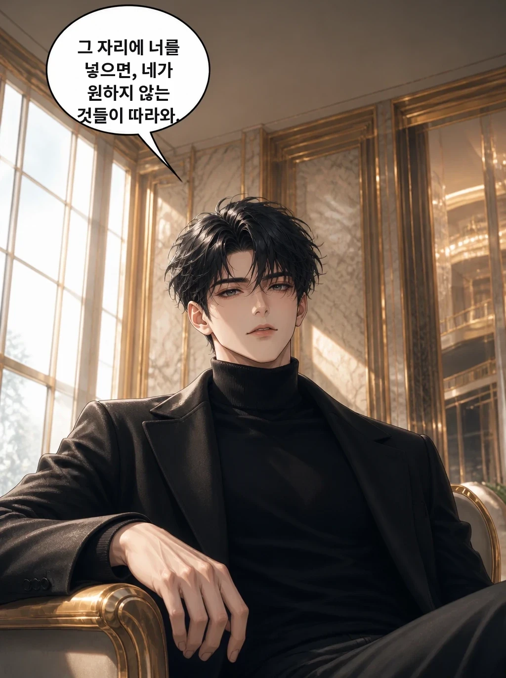 그 자리에 너를 넣으면, 네가 원하지 않는 것들이 따라와.