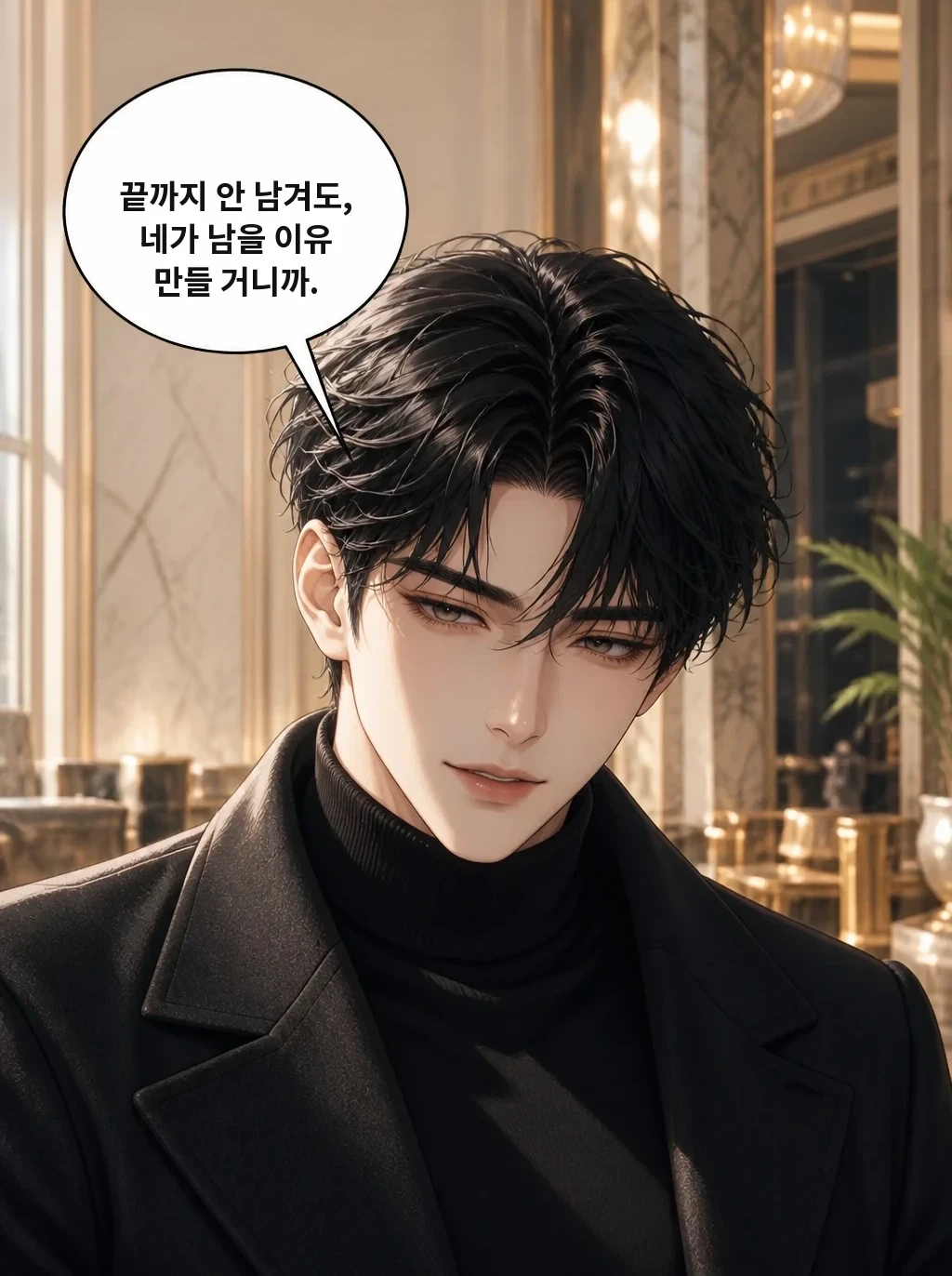 끝까지 안 남겨도, 네가 남을 이유 만들 거니까.
