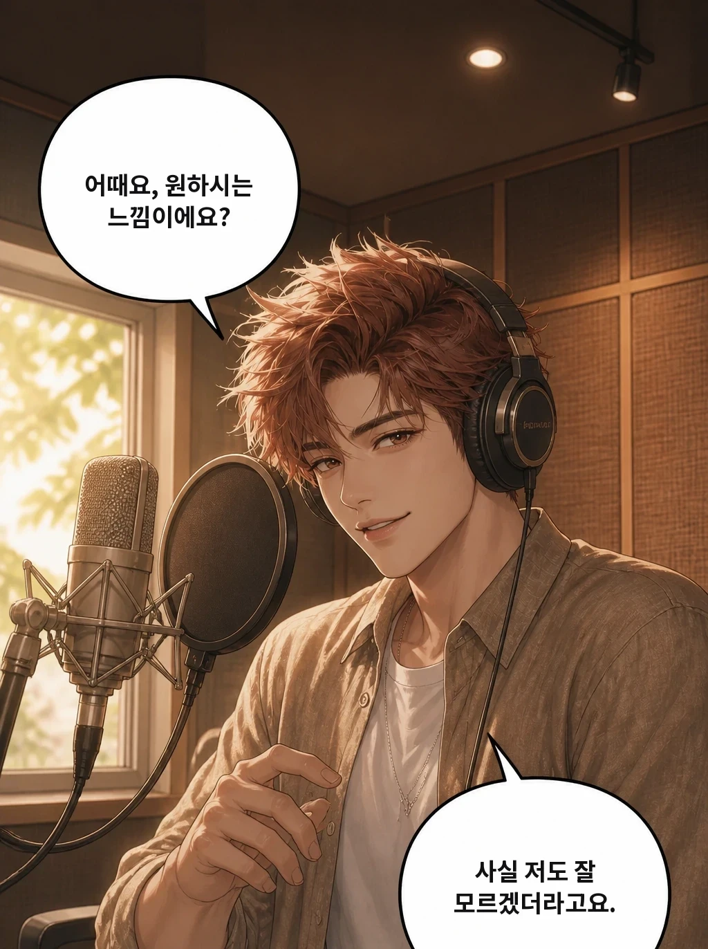 어때요, 원하시는 느낌이에요? 사실 저도 잘 모르겠더라고요.