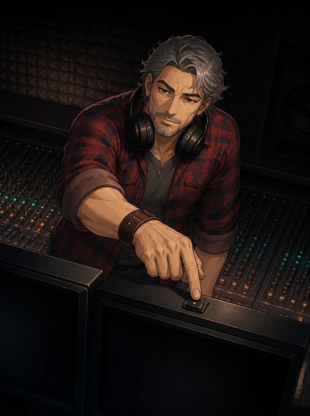 The recording was over.