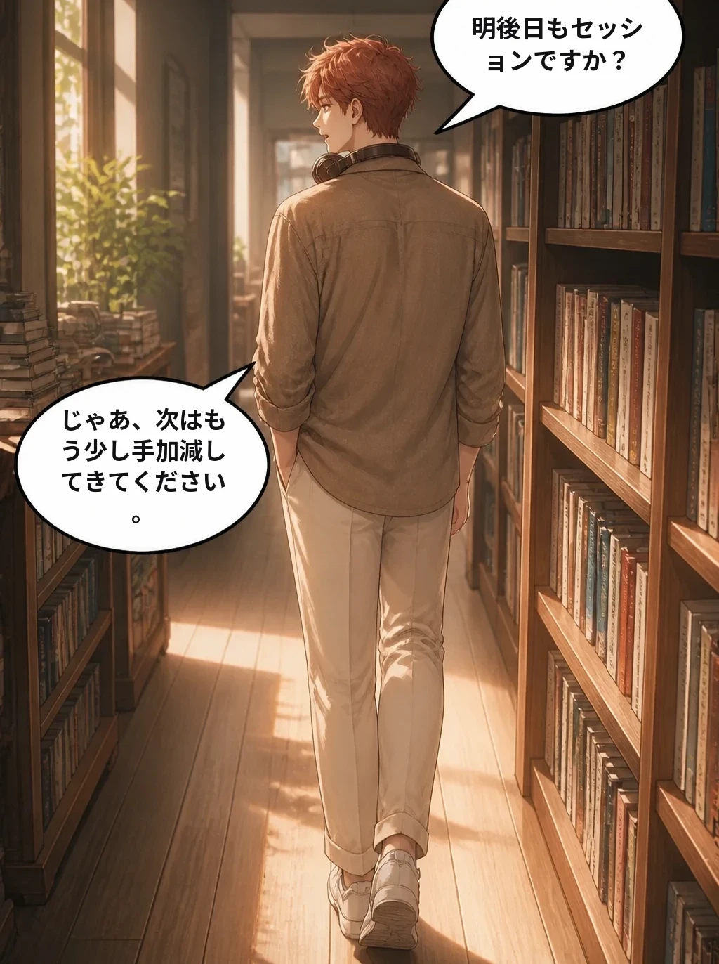明後日もセッションですか？ じゃあ、次はもう少し手加減してきてください。