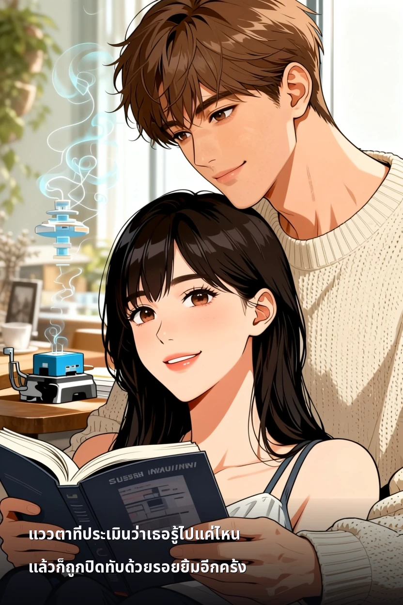 แววตาที่ประเมินว่าเธอรู้ไปแค่ไหน แล้วก็ถูกปิดทับด้วยรอยยิ้มอีกครั้ง