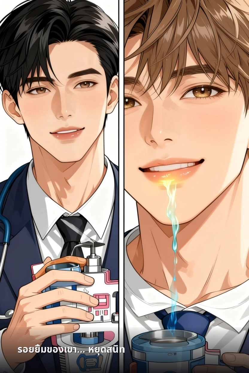 รอยยิ้มของเขา… หยุดสนิท