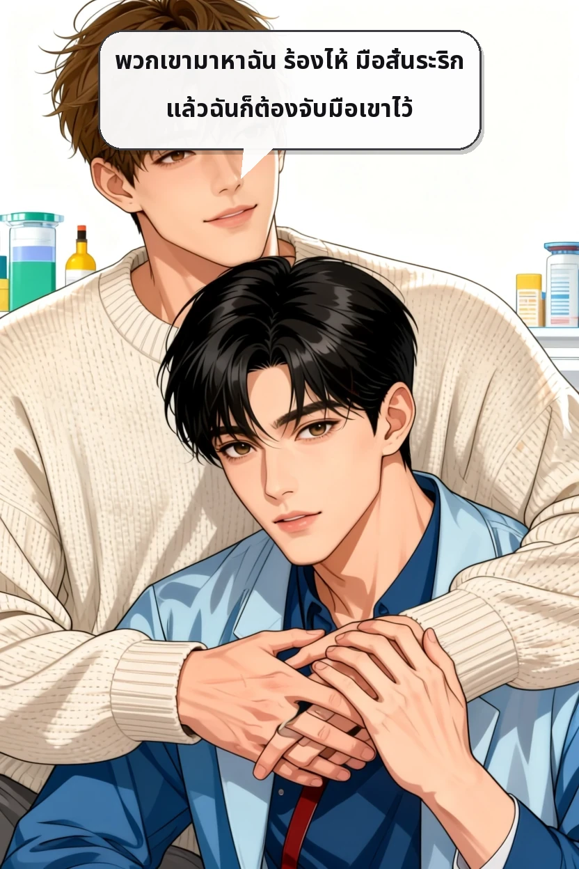 พวกเขามาหาฉัน ร้องไห้ มือสั่นระริก แล้วฉันก็ต้องจับมือเขาไว้