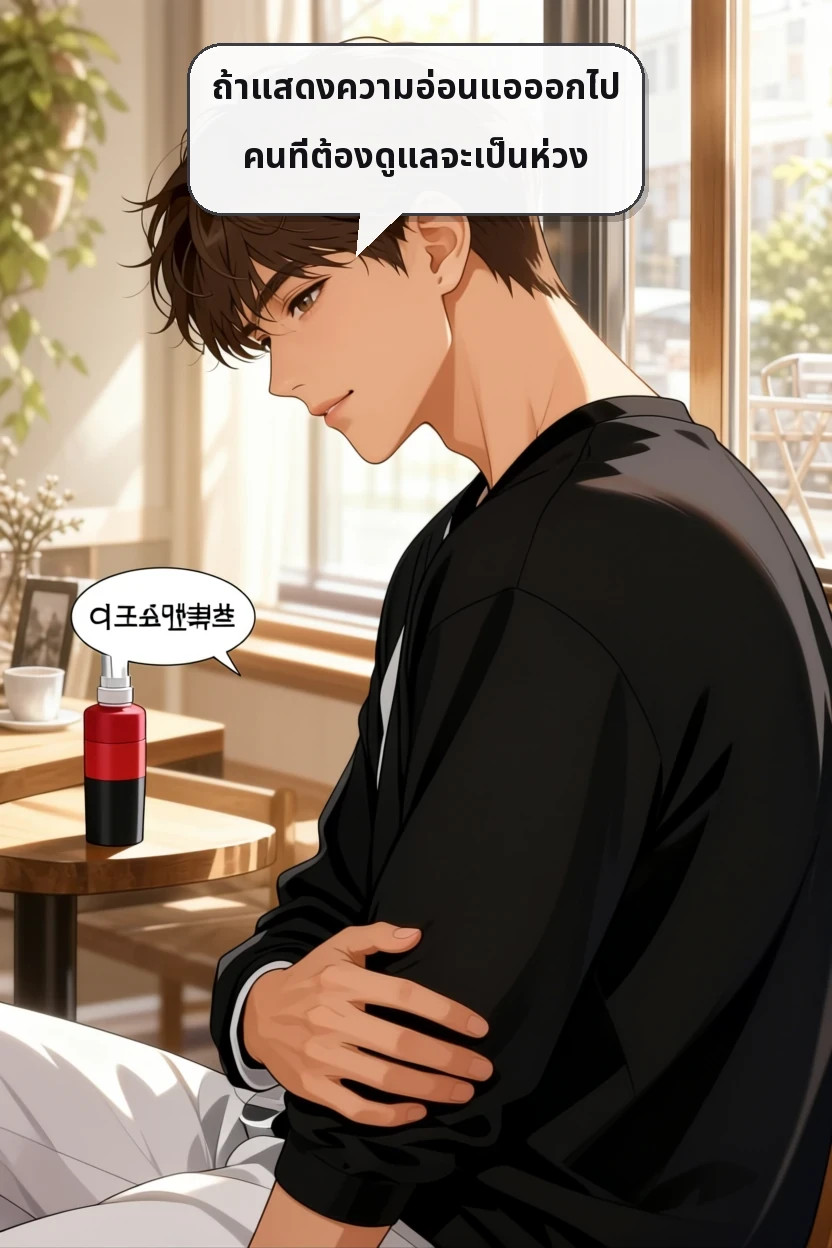 ถ้าแสดงความอ่อนแอออกไป คนที่ต้องดูแลจะเป็นห่วง