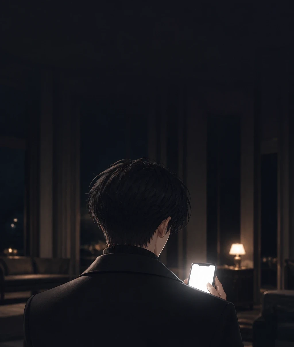 廊下ではつかなかった疑問符が、ここには。