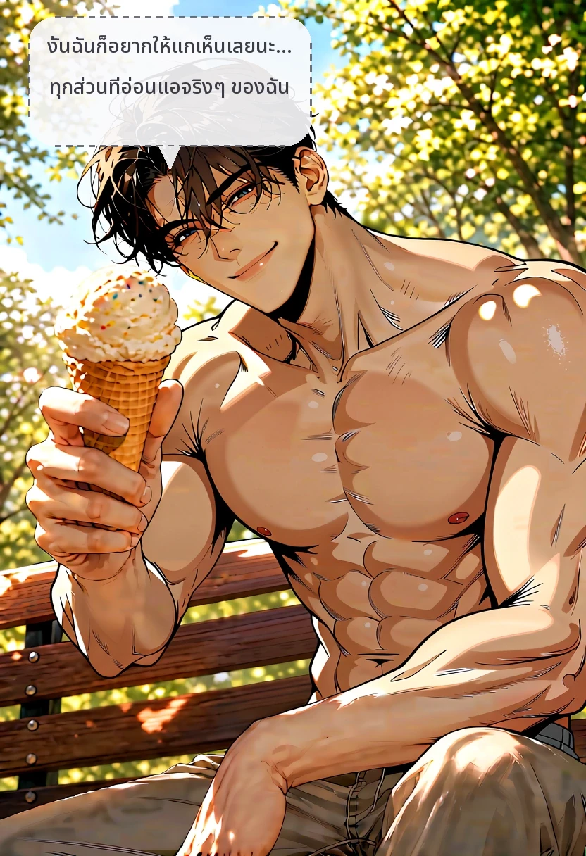 งั้นฉันก็อยากให้แกเห็นเลยนะ... ทุกส่วนที่อ่อนแอจริงๆ ของฉัน