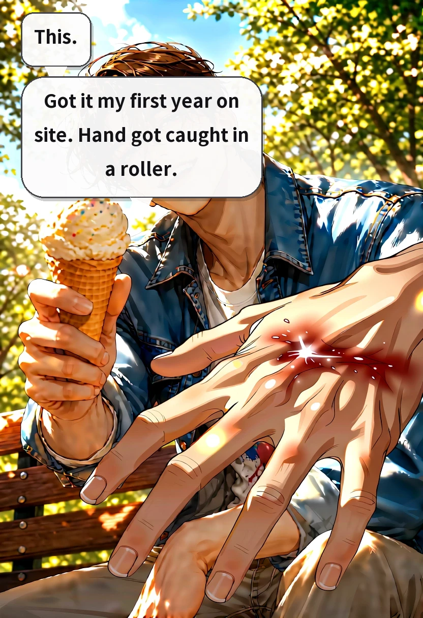 This. Got it my first year on site. Hand got caught in a roller.