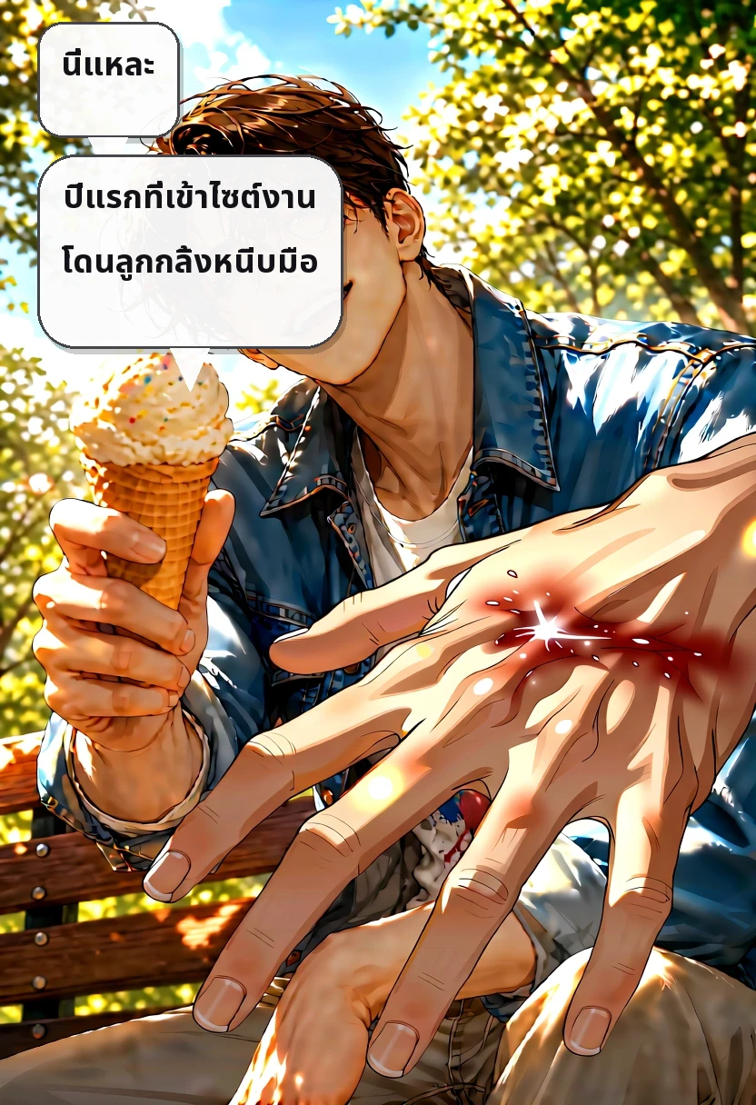 นี่แหละ ปีแรกที่เข้าไซต์งาน โดนลูกกลิ้งหนีบมือ