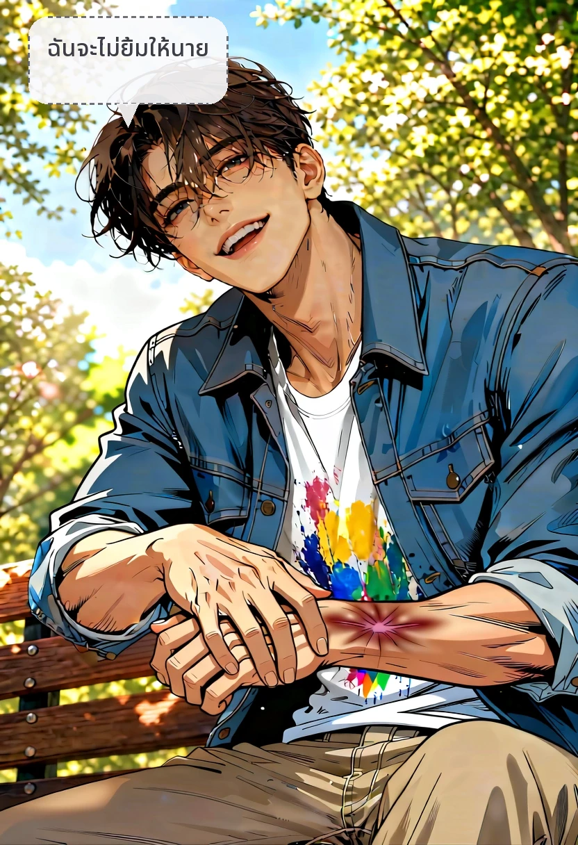 ฉันจะไม่ยิ้มให้นาย