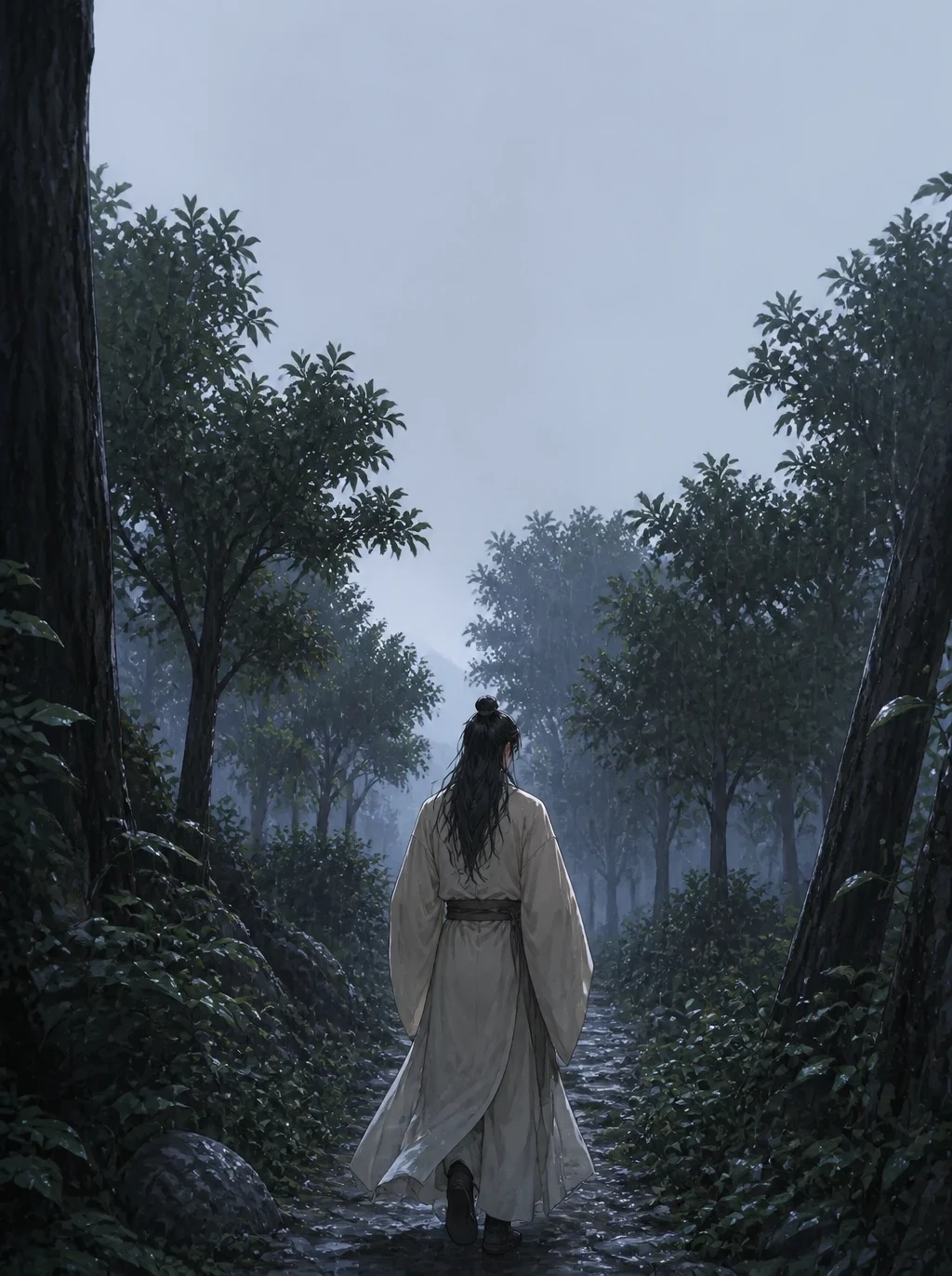 The path the feet memorized