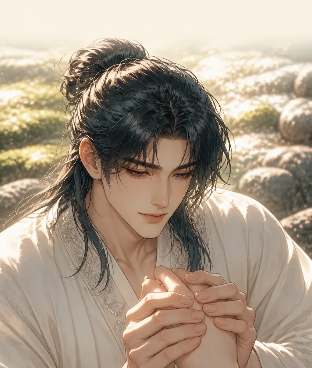 คราวนี้ เขาไม่ได้ถอนมือหนี