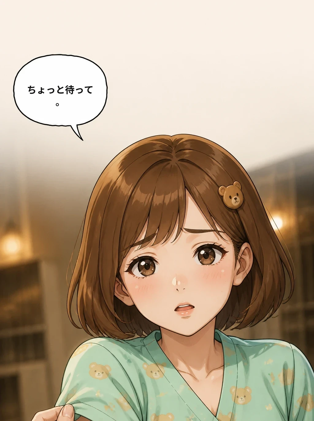 ちょっと待って。
