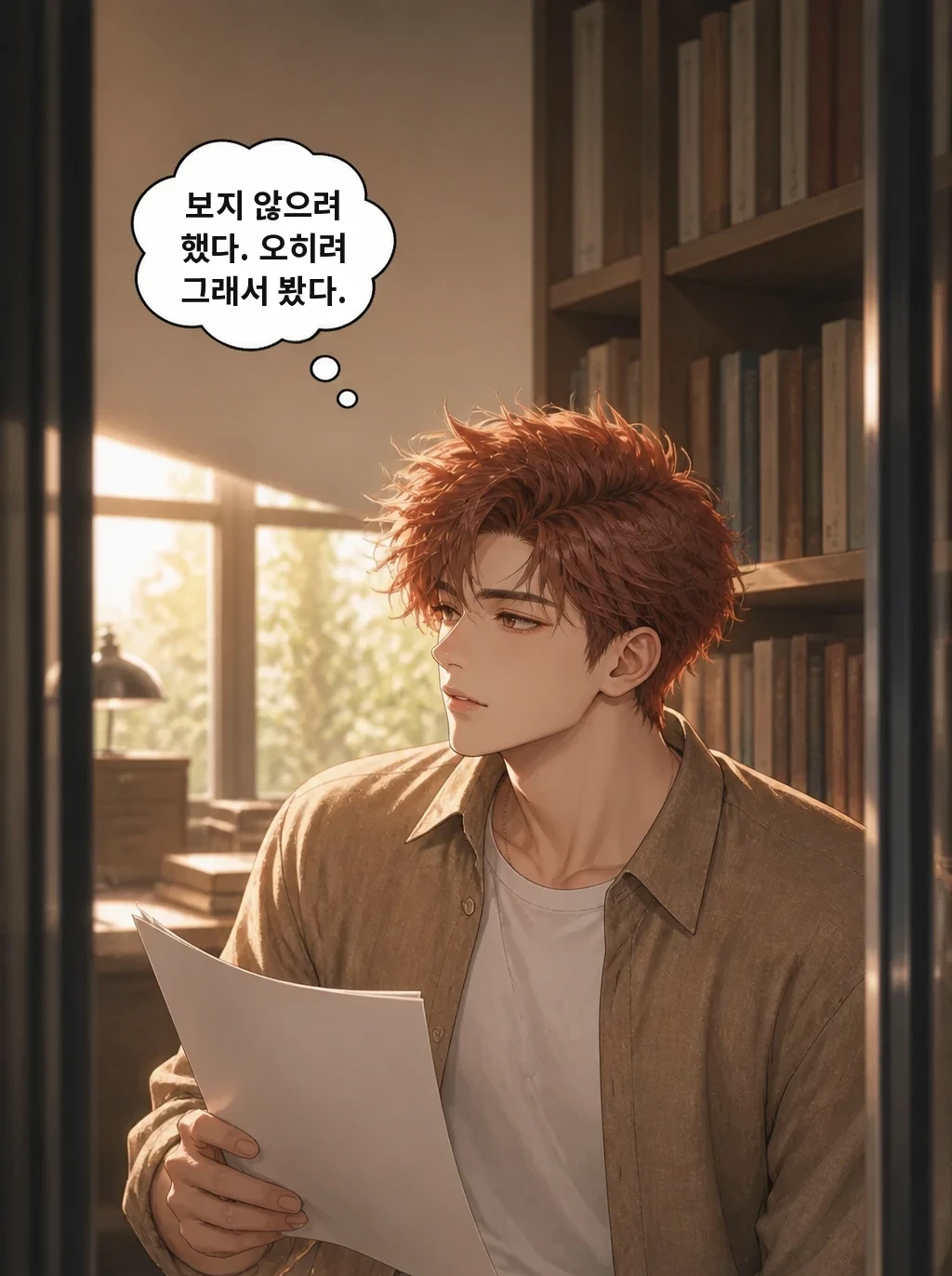 보지 않으려 했다. 오히려 그래서 봤다.