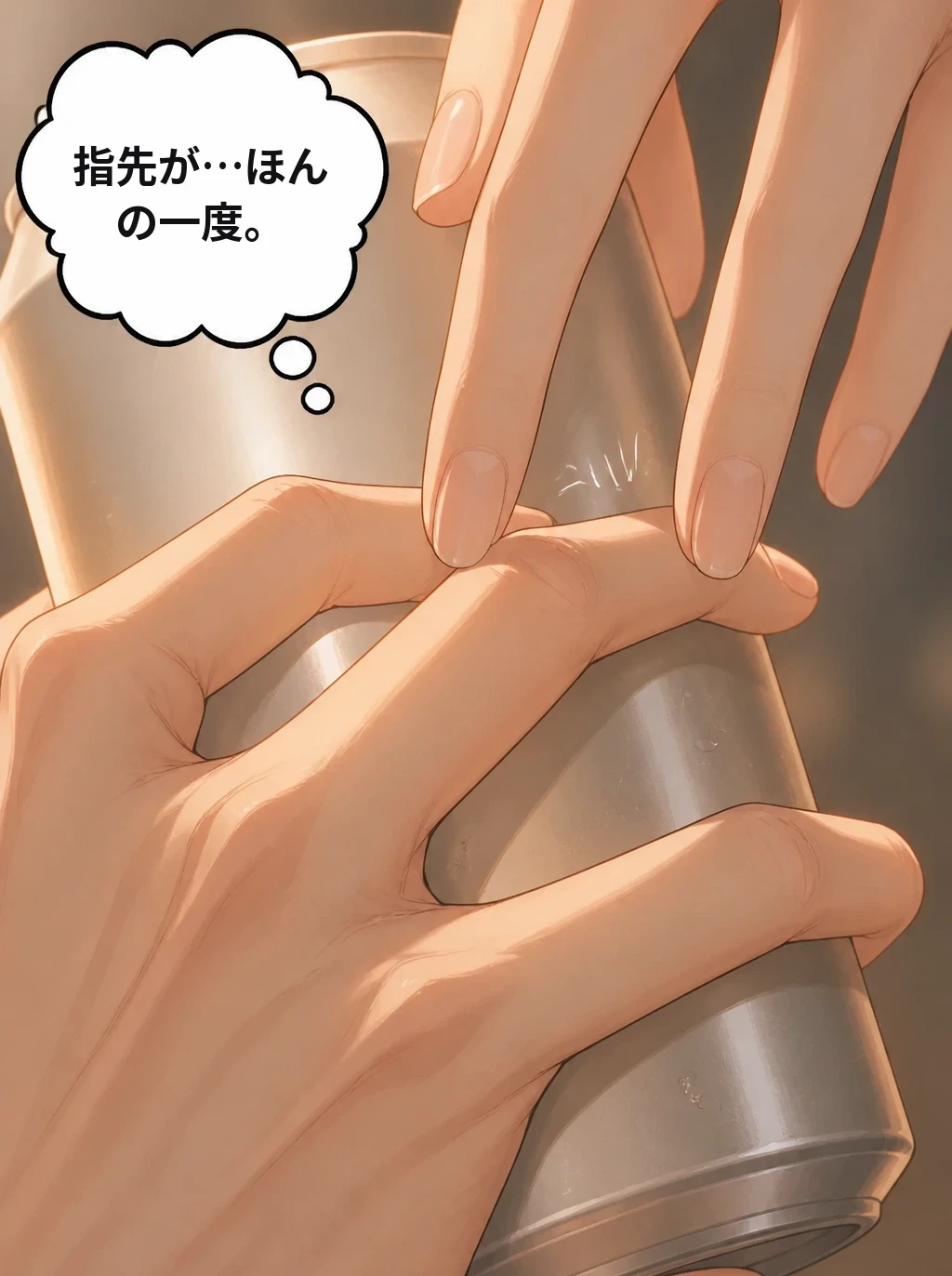 指先が…ほんの一度。