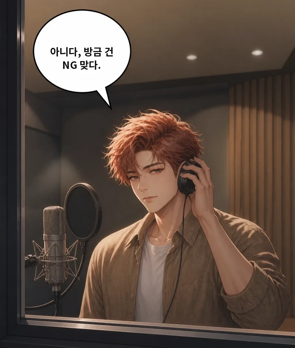 아니다, 방금 건 NG 맞다.
