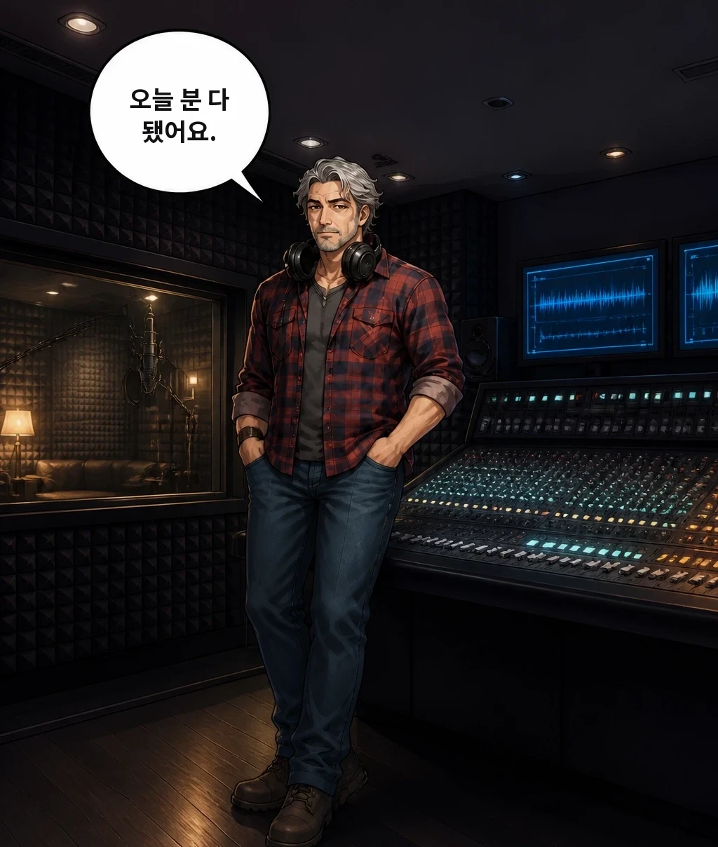오늘 분 다 됐어요.