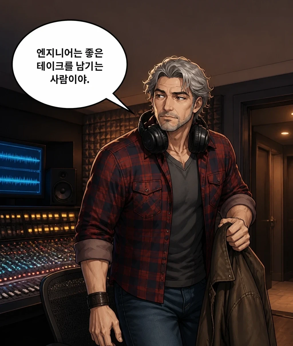 엔지니어는 좋은 테이크를 남기는 사람이야.