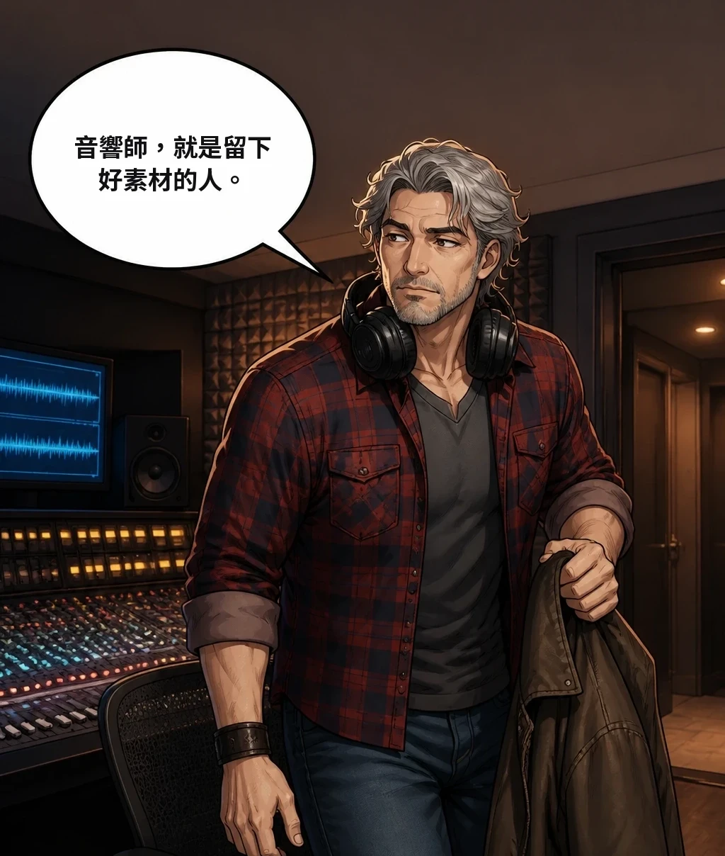 音響師，就是留下好素材的人。