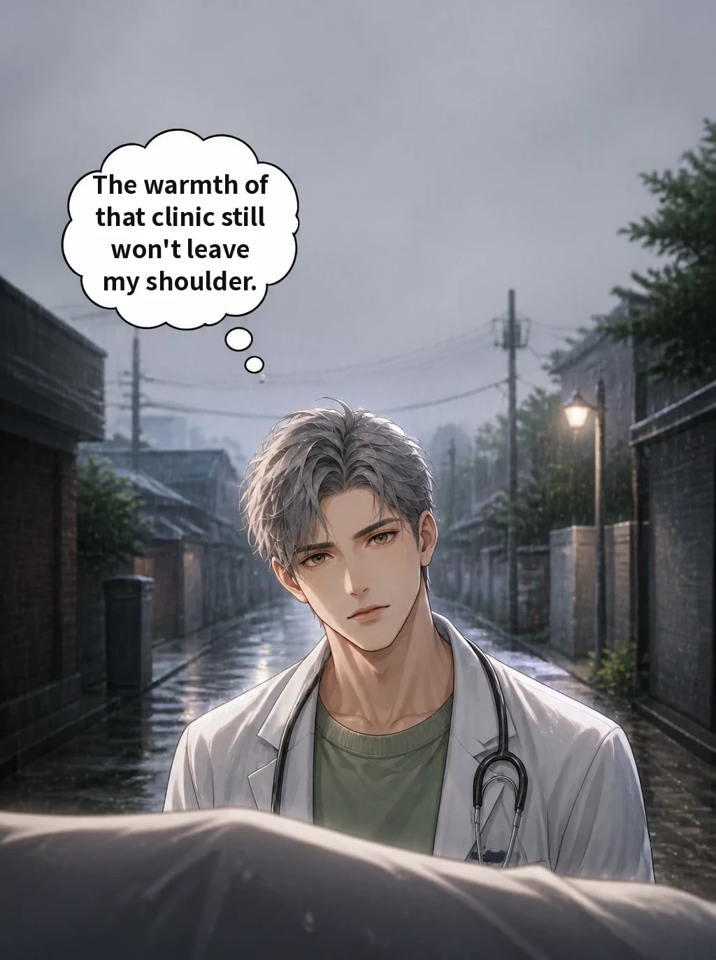 The warmth of that clinic still won't leave my shoulder.