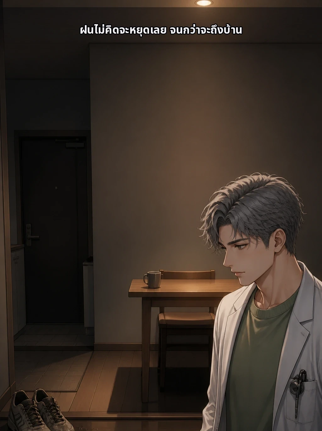 ฝนไม่คิดจะหยุดเลย จนกว่าจะถึงบ้าน