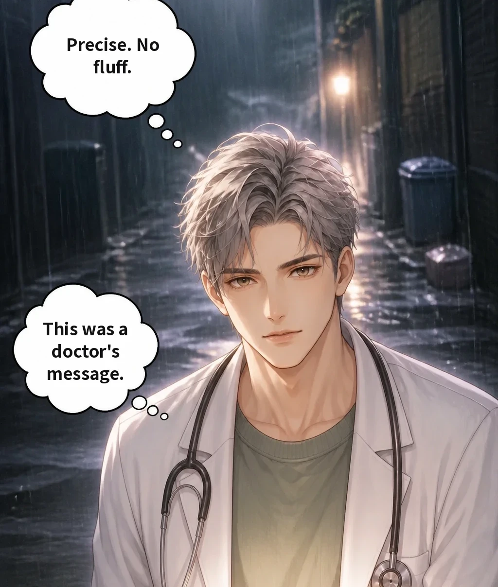 Precise. No fluff. This was a doctor's message.