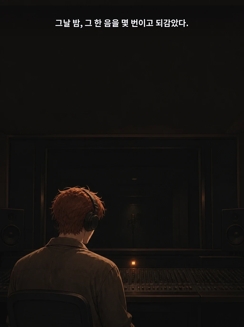 그날 밤, 그 한 음을 몇 번이고 되감았다.