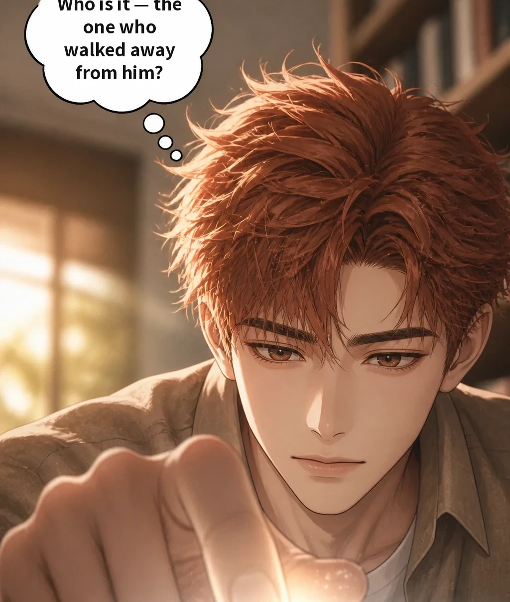 Who is it — the one who walked away from him?
