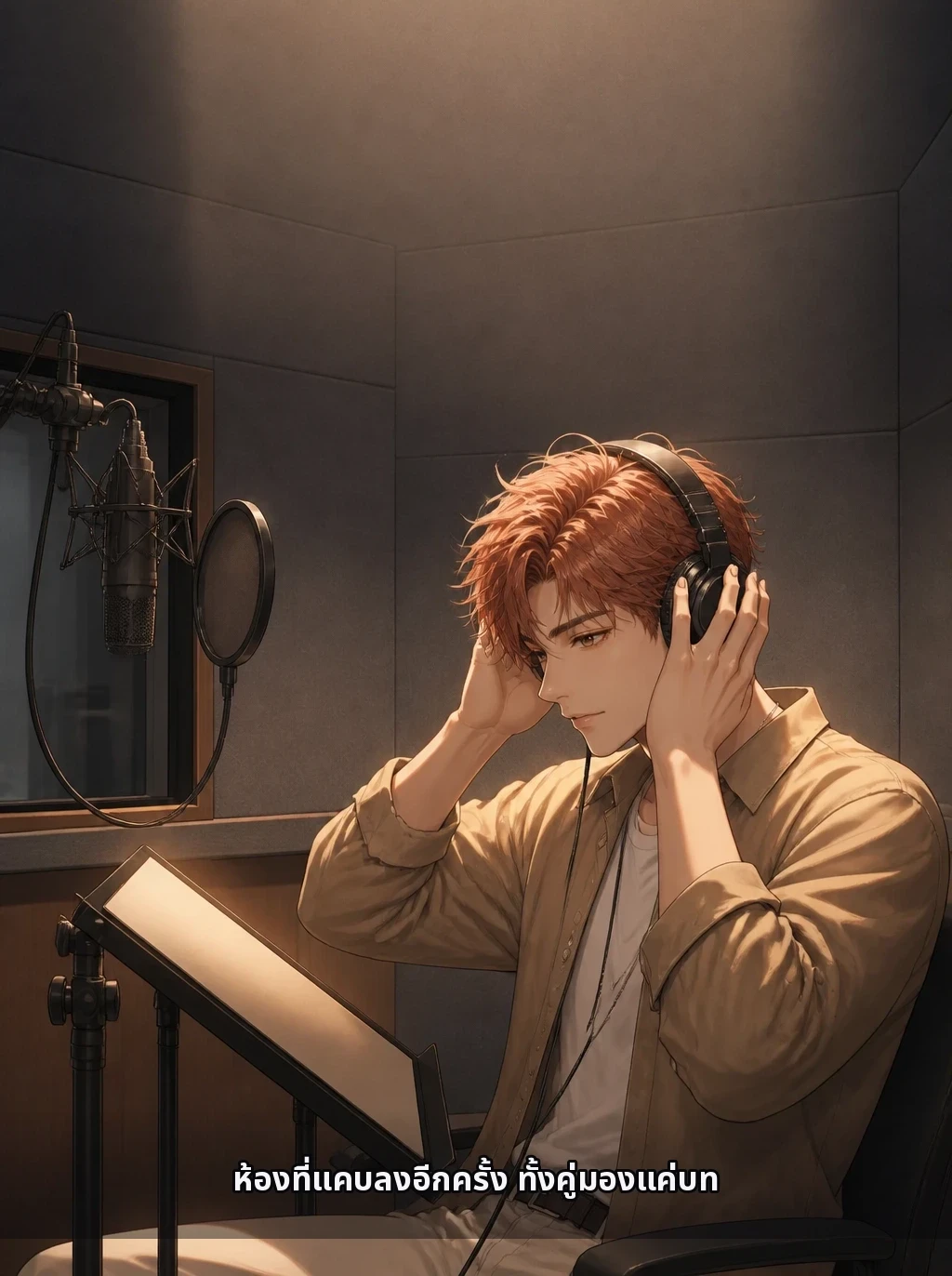 ห้องที่แคบลงอีกครั้ง ทั้งคู่มองแค่บท