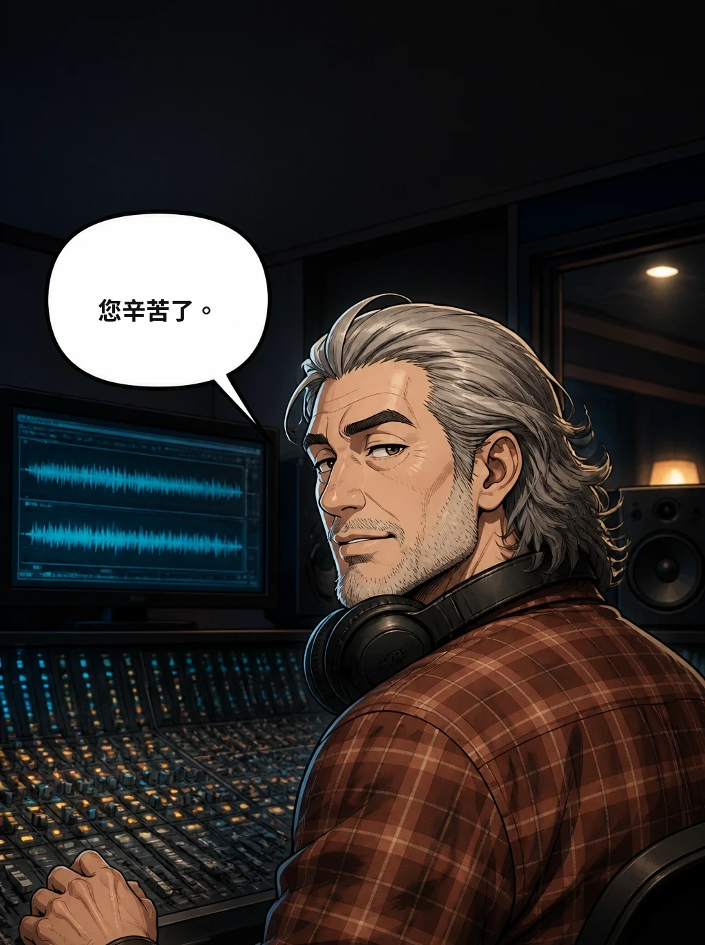 您辛苦了。