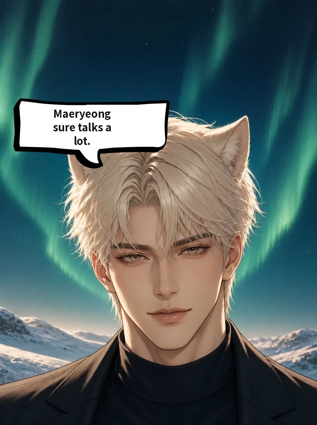 Maeryeong sure talks a lot.