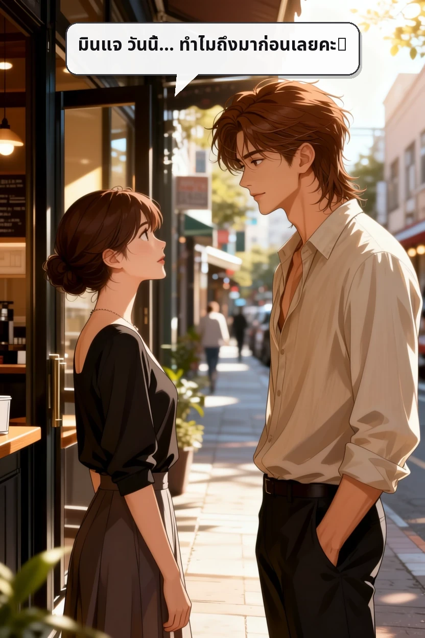 มินแจ วันนี้… ทำไมถึงมาก่อนเลยคะ？