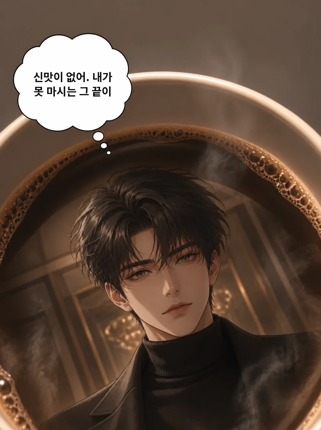 신맛이 없어. 내가 못 마시는 그 끝이