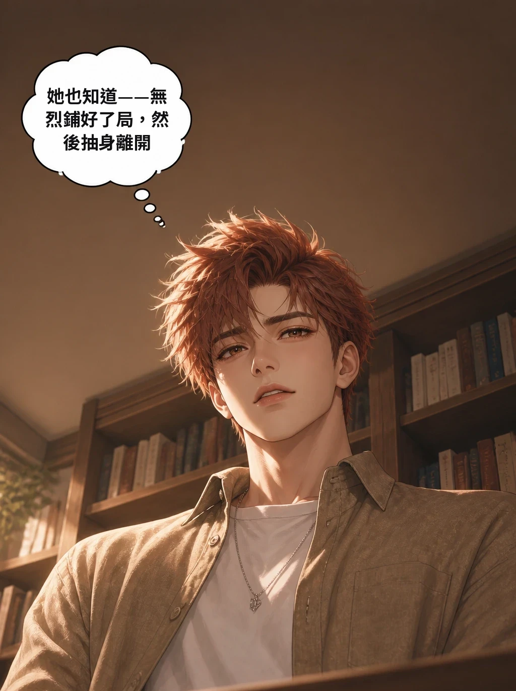 她也知道——無烈鋪好了局，然後抽身離開
