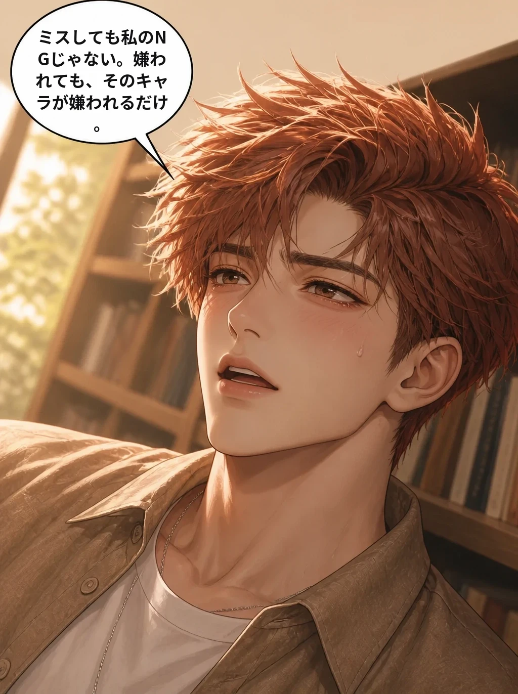 ミスしても私のNGじゃない。嫌われても、そのキャラが嫌われるだけ。