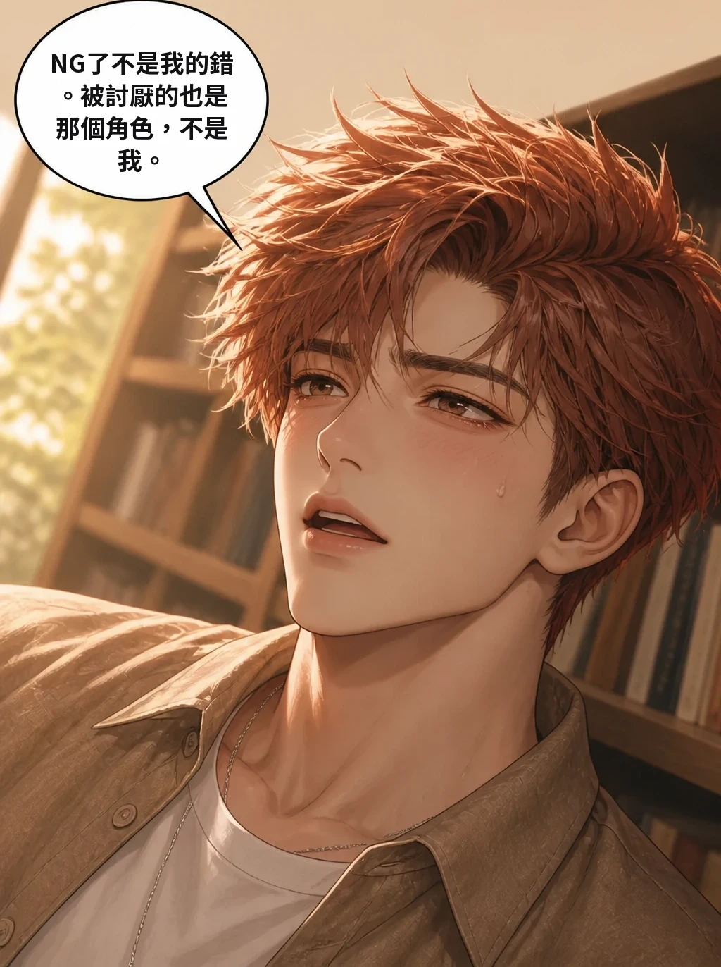 NG了不是我的錯。被討厭的也是那個角色，不是我。