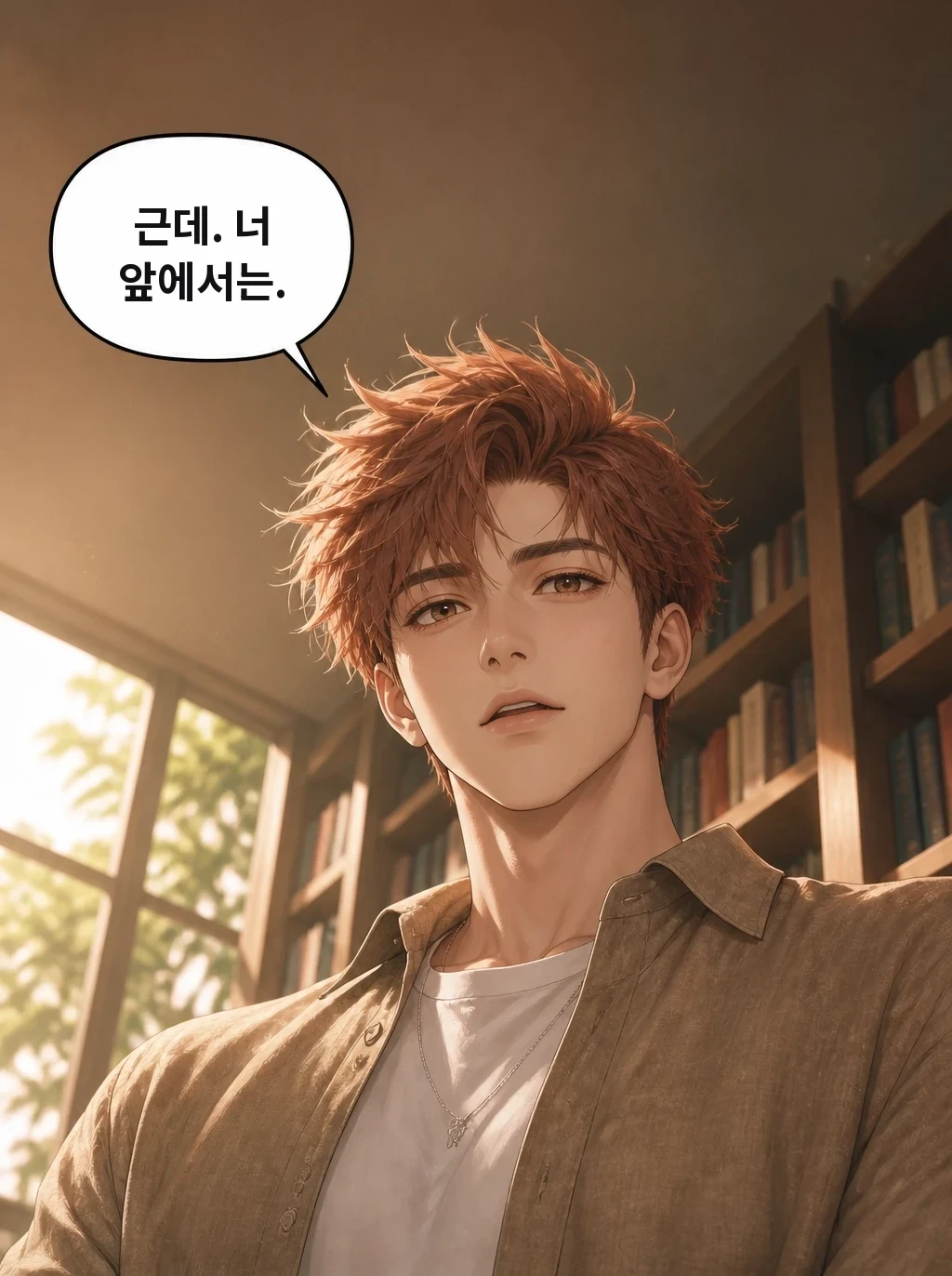 근데. 너 앞에서는.