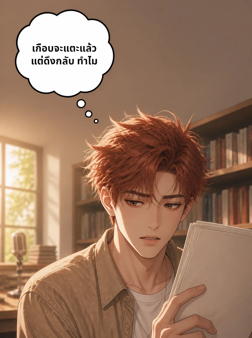 เกือบจะแตะแล้ว แต่ดึงกลับ ทำไม