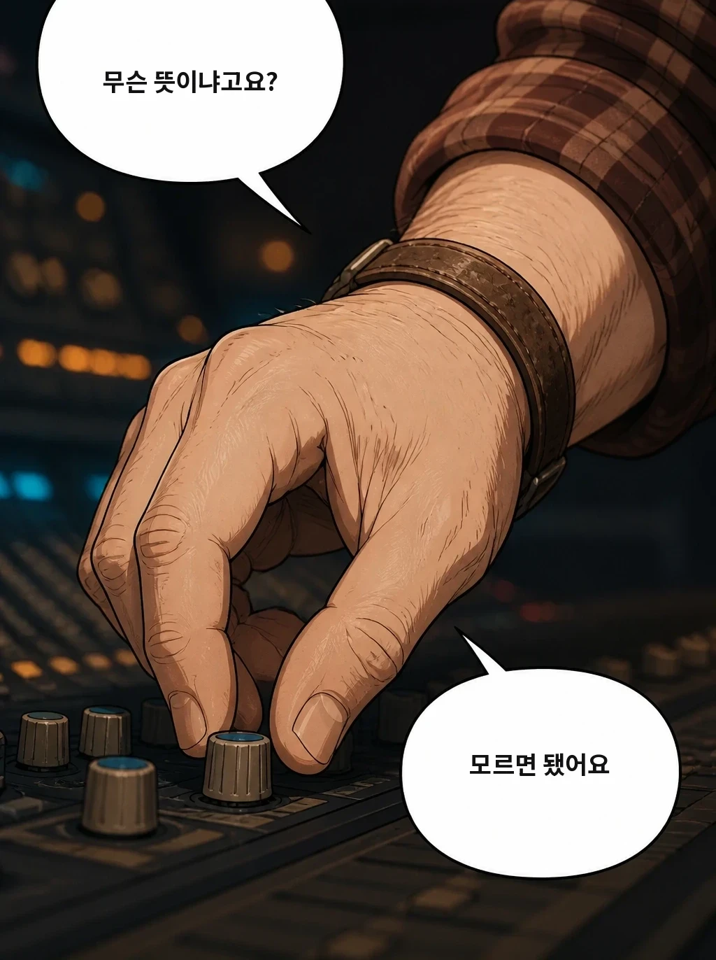 무슨 뜻이냐고요? 모르면 됐어요