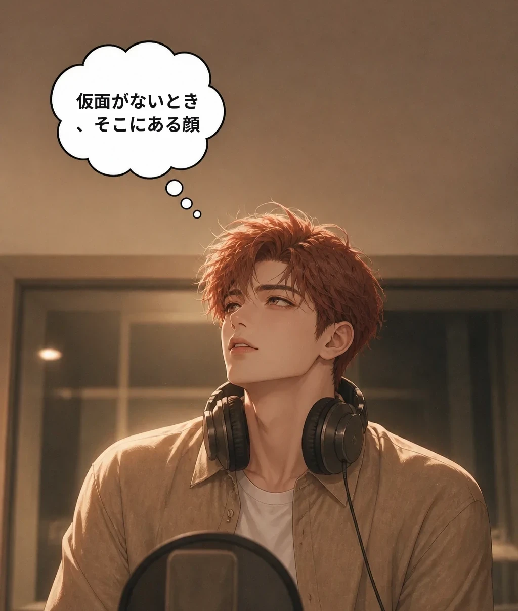 仮面がないとき、そこにある顔