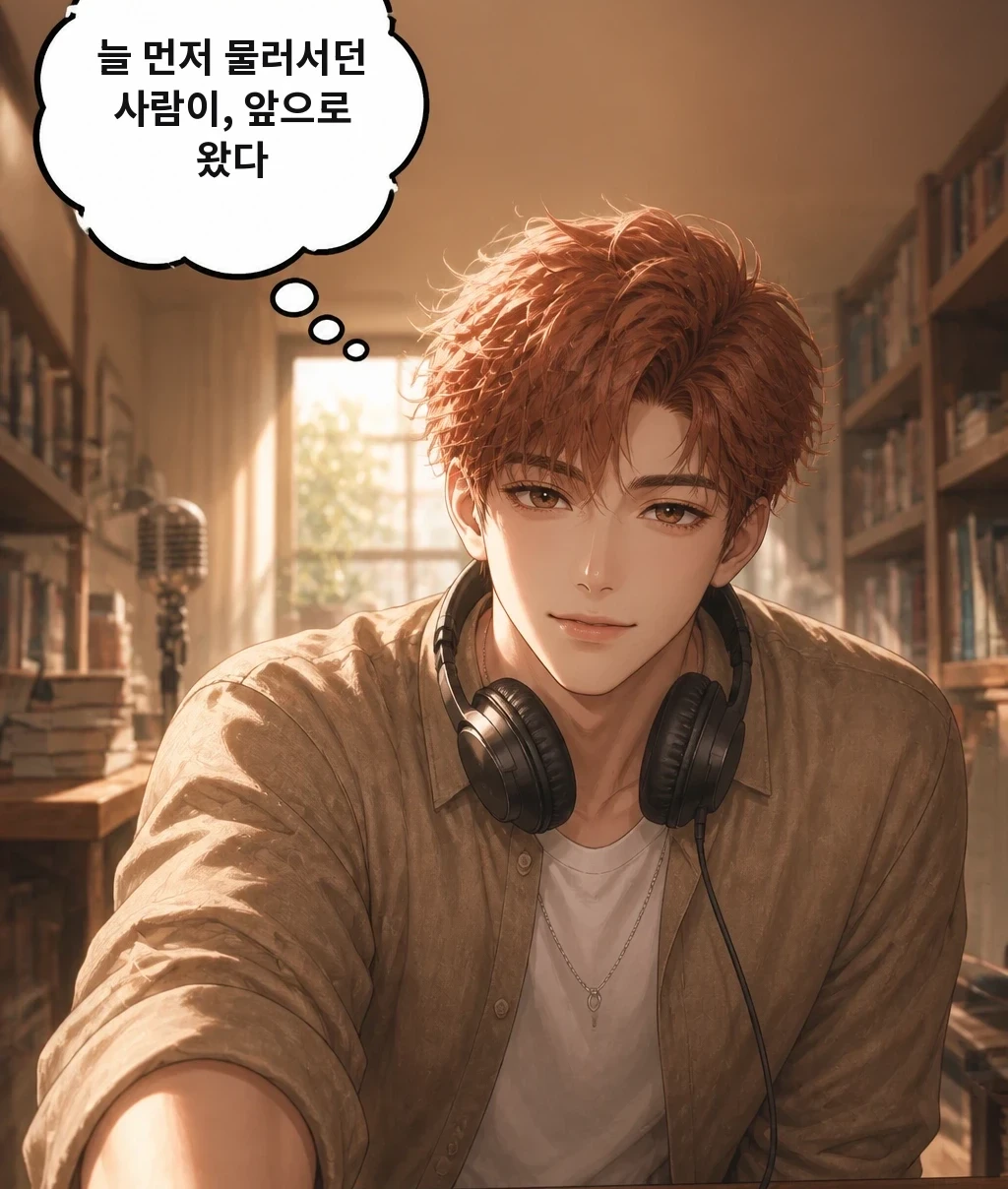 늘 먼저 물러서던 사람이, 앞으로 왔다