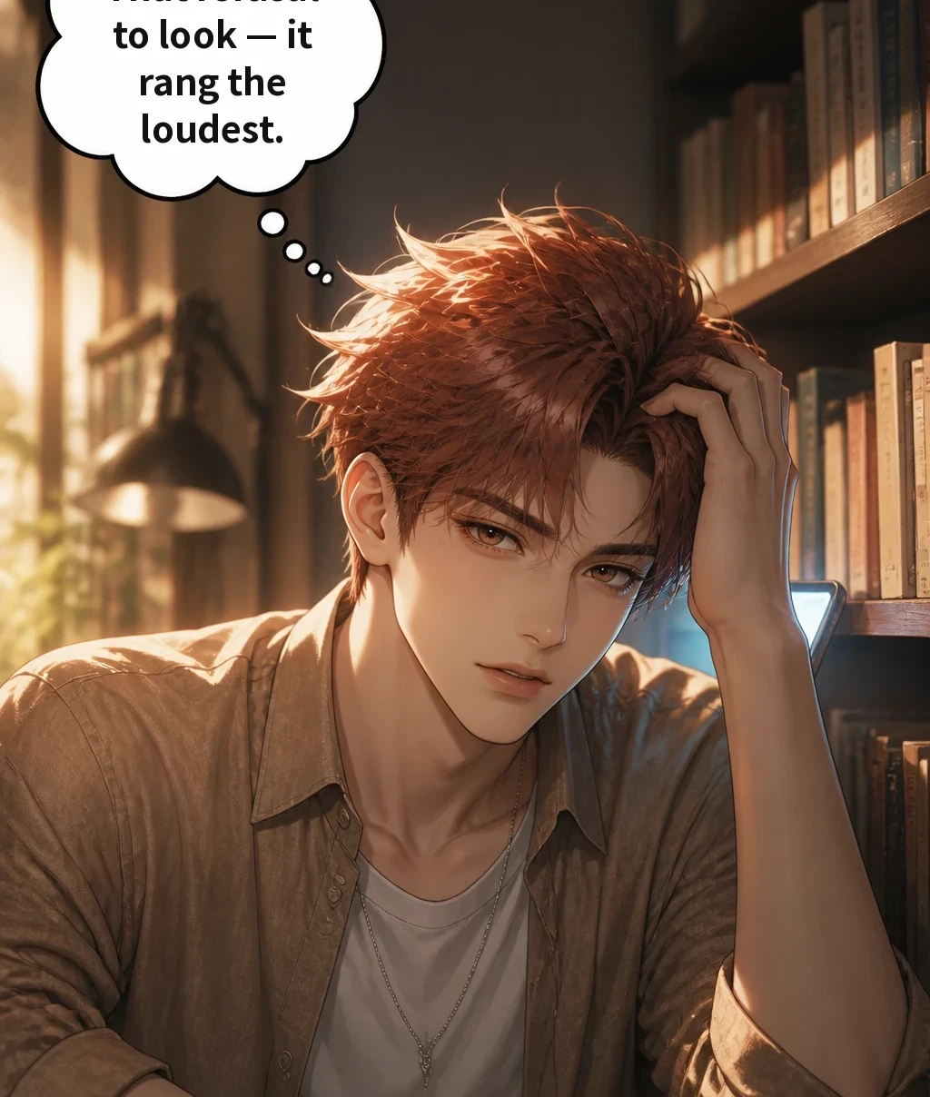 That refusal to look — it rang the loudest.