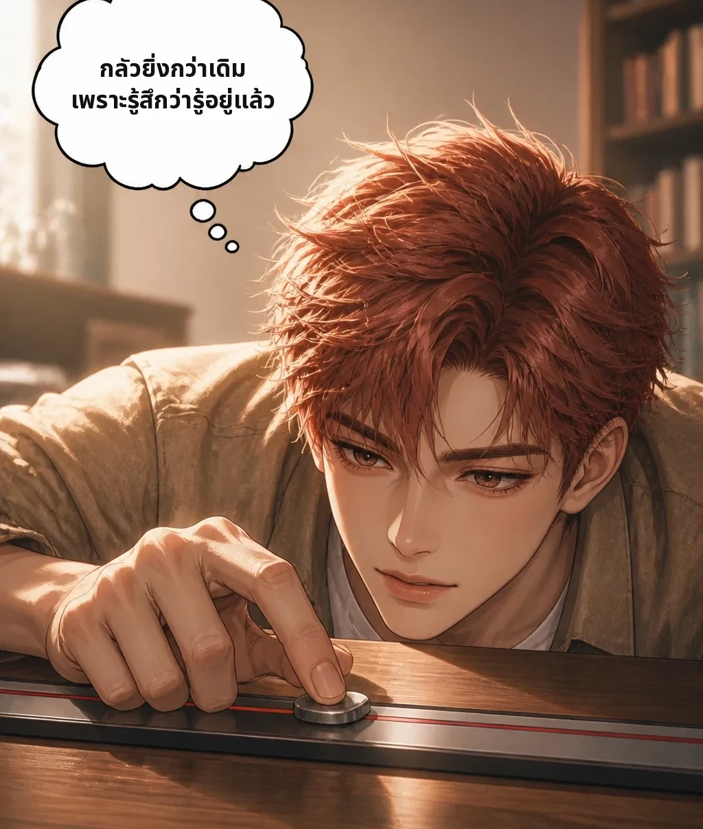 กลัวยิ่งกว่าเดิม เพราะรู้สึกว่ารู้อยู่แล้ว