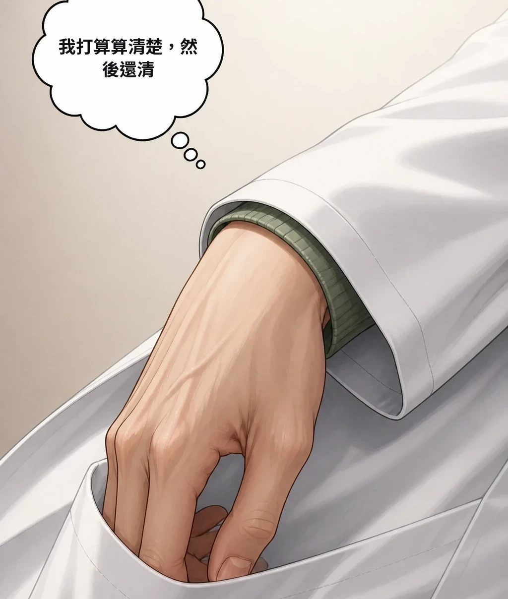 我打算算清楚，然後還清