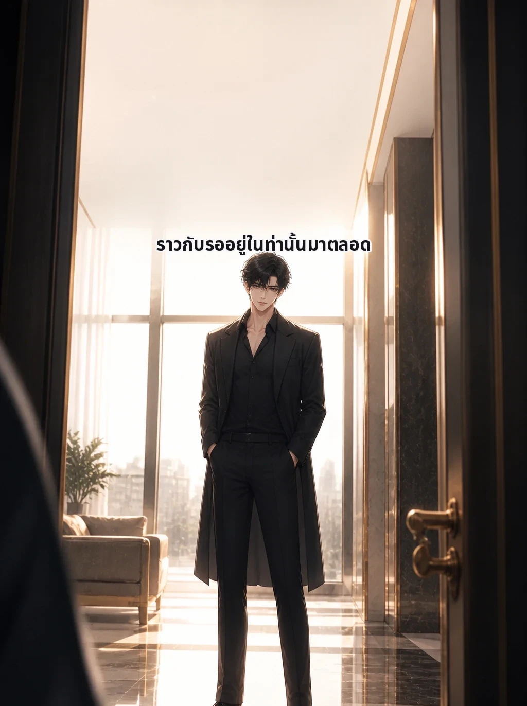ราวกับรออยู่ในท่านั้นมาตลอด