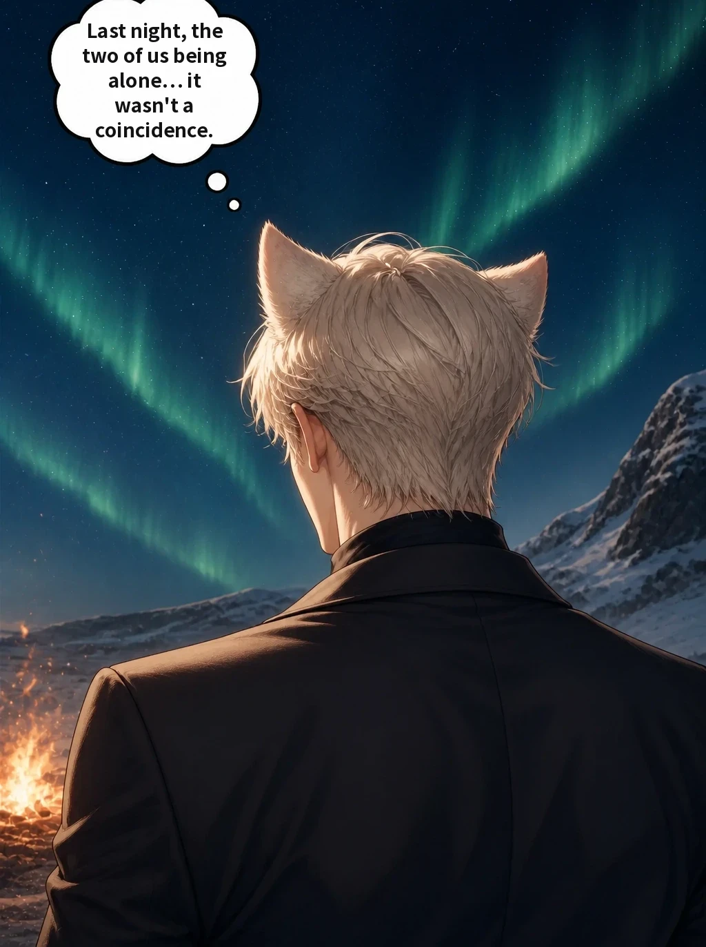 Last night, the two of us being alone… it wasn't a coincidence.