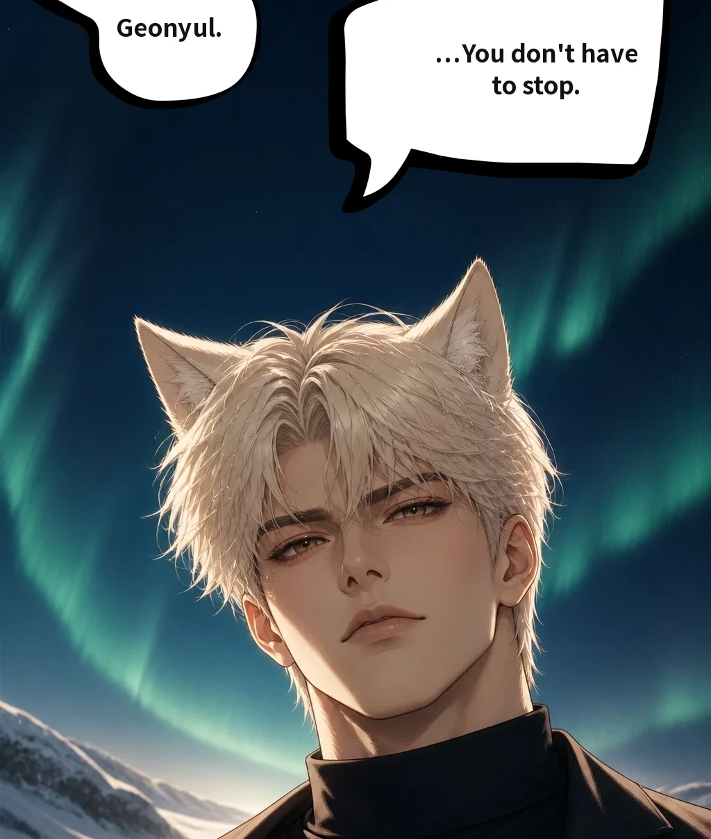 Geonyul. …You don't have to stop.