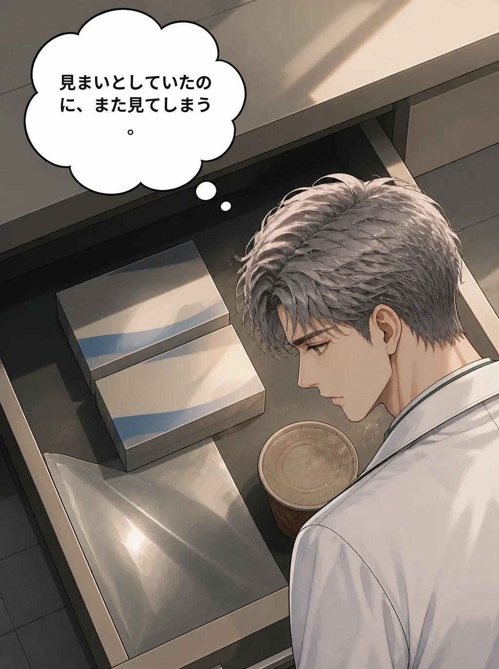 見まいとしていたのに、また見てしまう。